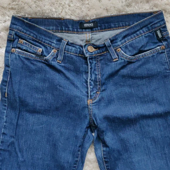 EUC Versace boot cut jeans - Picture 3 of 7